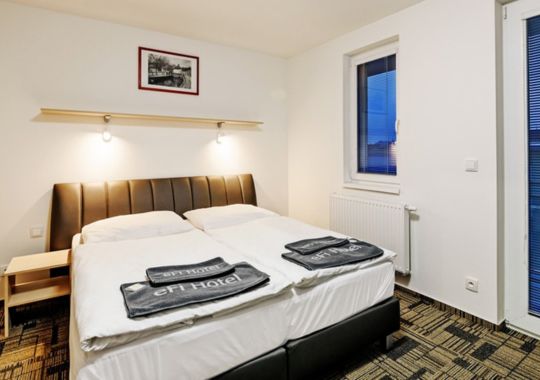 Apartmanhotel Brnóban konyhasarokkal