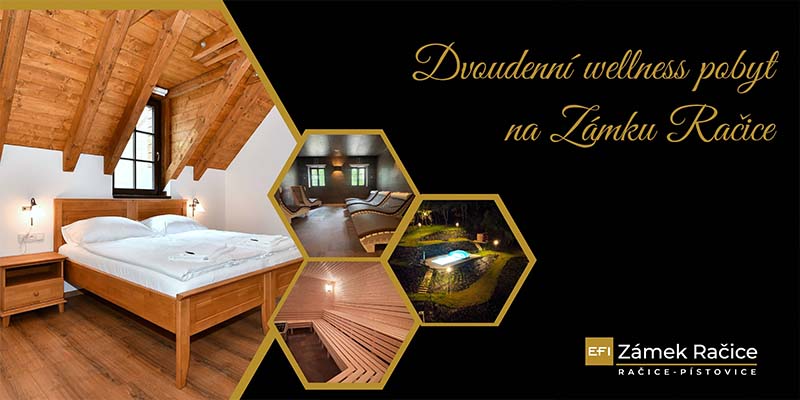 Dwudniowy pobyt wellness ze śniadaniem - Zámek Račice
