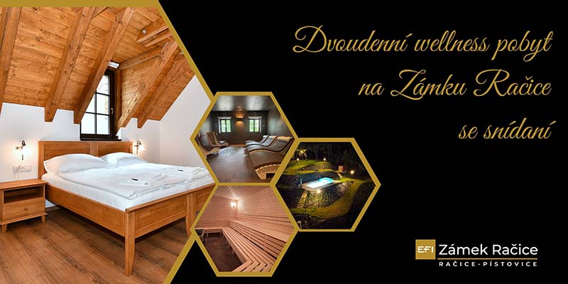 Two-day wellness stay with breakfast - Castle Račice