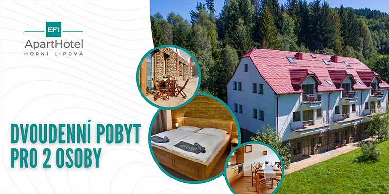 Voucher - dwudniowy pobyt dla 2 osób - EFI ApartHotel