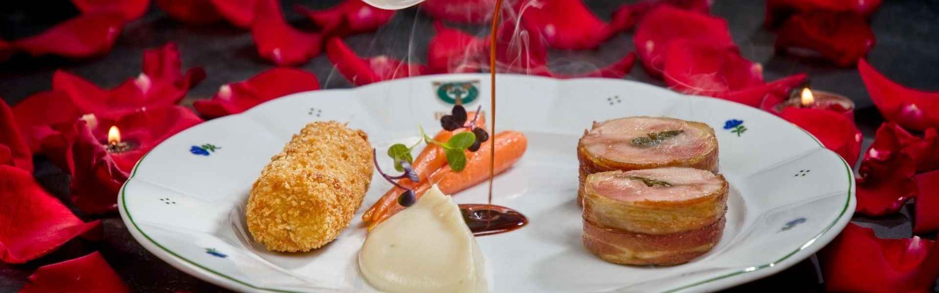 Zámecká večeře Valentýn