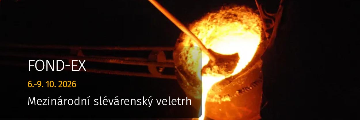 FOND-EX 2026 Brno - Mezinárodní slévárenský veletrh