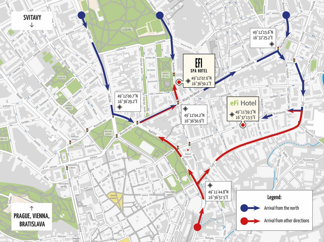 map arrival